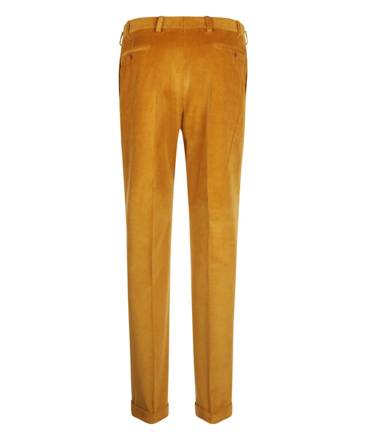 Cordhose mit breitem Rippstrick | Gelb