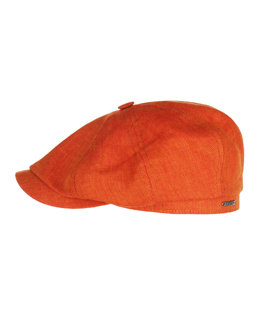 Hatteras Leinen-Fischgrätmuster | Orange