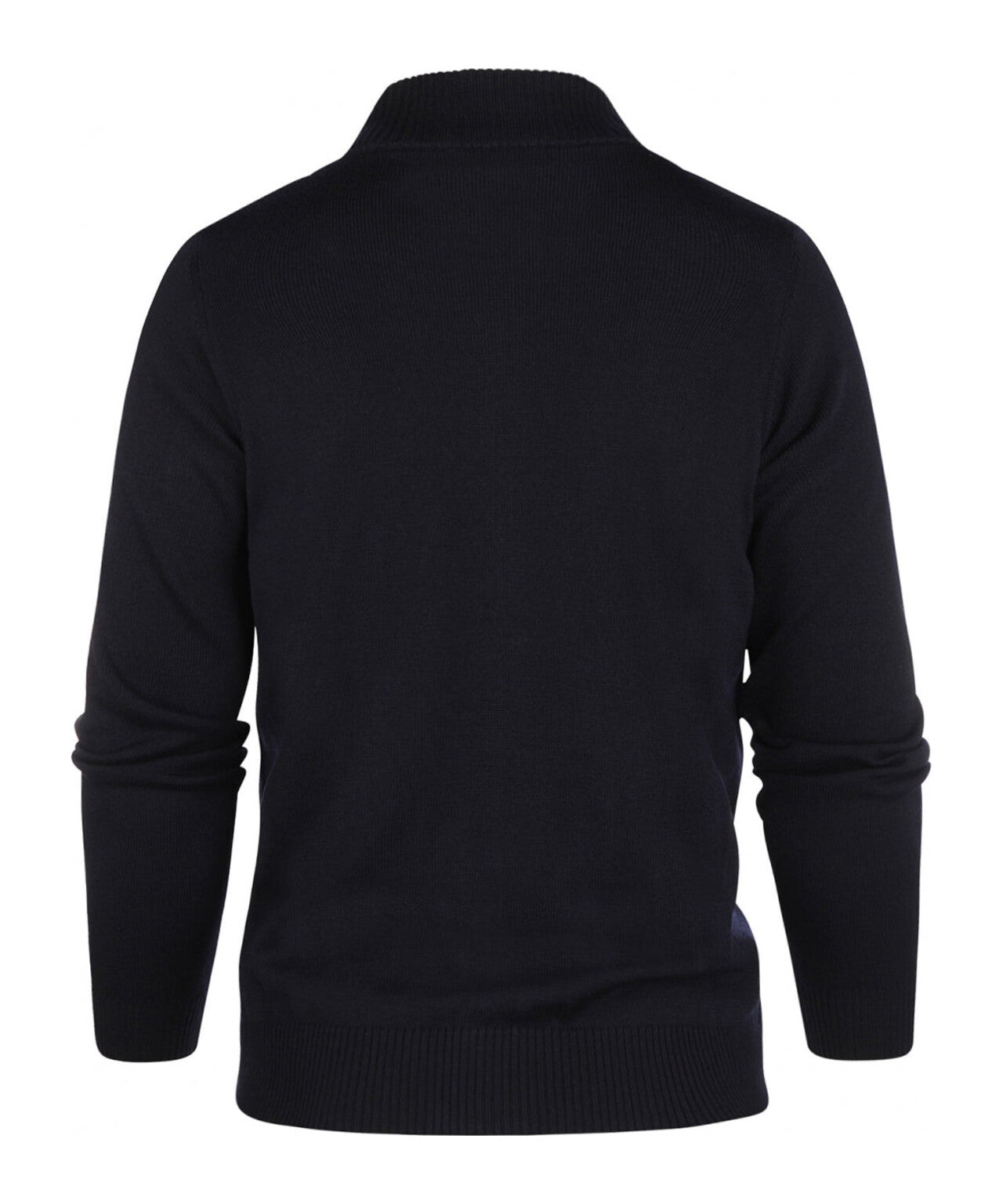 Merino Zip Vest | Navy Blue