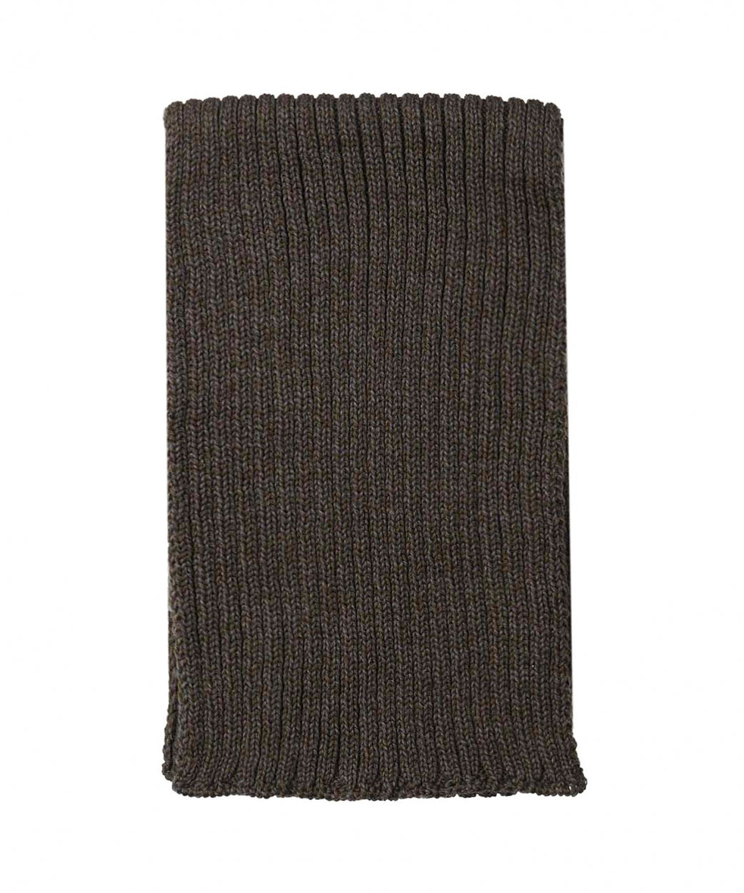 Ribbed Merino Scarf | Bruin Groen