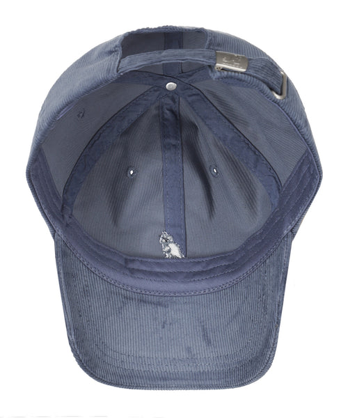 Corduroy Baseball Cap | Denim Blue