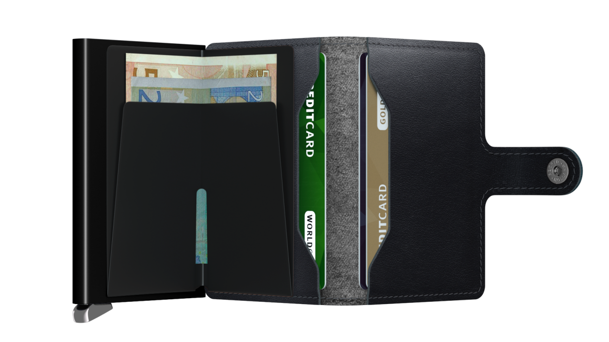 Secrid Premium Miniwallet | Dunkelschwarz