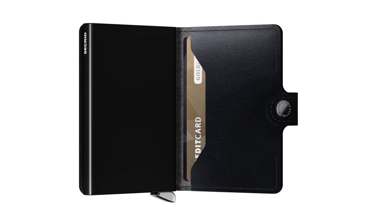 Secrid Premium Miniwallet | Dunkelschwarz