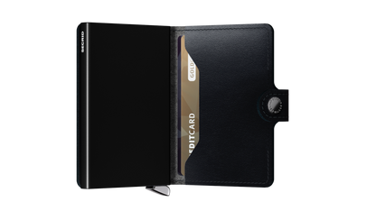 Secrid Premium Miniwallet | Dunkelschwarz