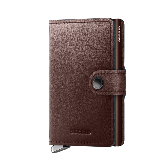 Premium Miniwallet | Dusk Dark Brown