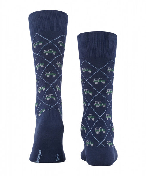 Burlington Car Men's Socks | Blue