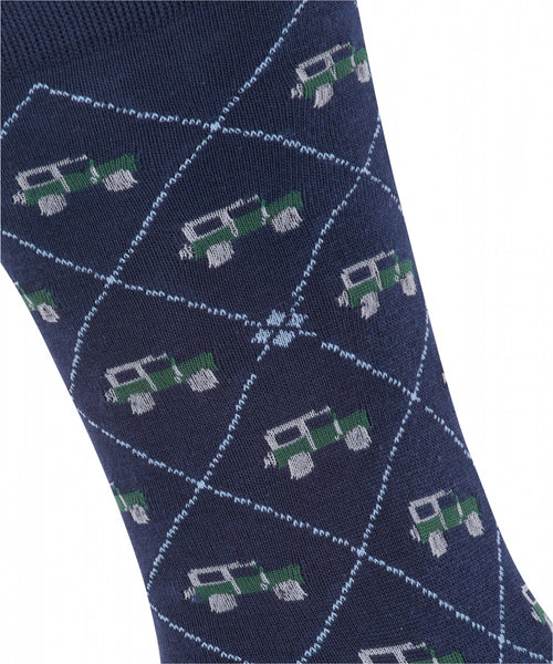 Burlington Car Men's Socks | Blue