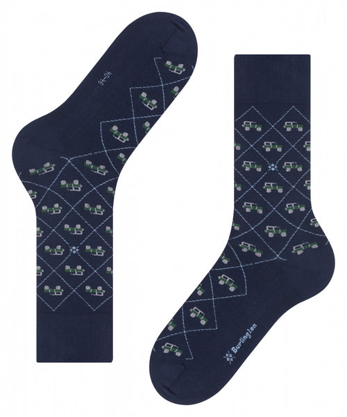 Burlington Car Men's Socks | Blue