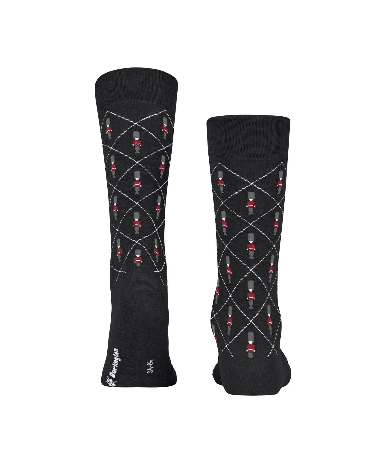 Burlington Guard Heren Sokken | Zwart