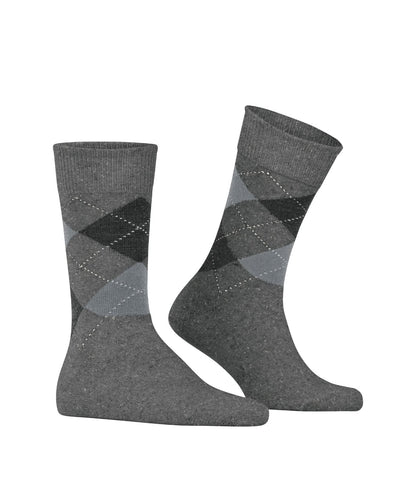 Burlington Dundee Socke | Grau