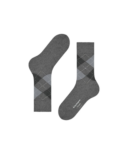 Burlington Dundee Socke | Grau