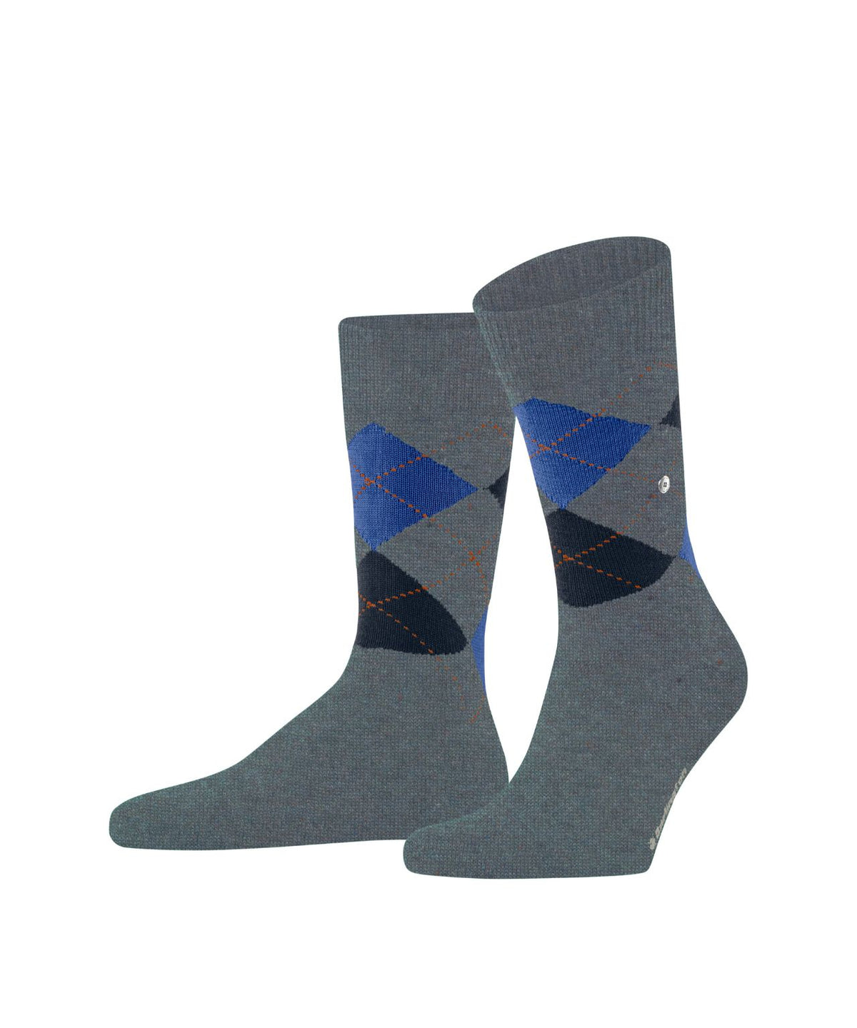 Dundee Sok | Light Jeans Diamond Check