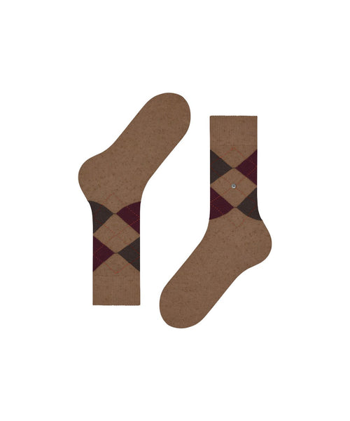 Burlington Dundee Sock | Brown