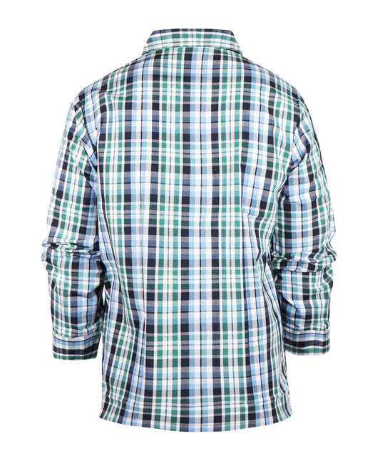 Derek Rose Flanell-Pyjama-Set | Blau