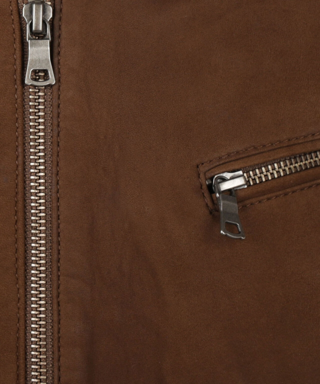 Lederjacke | Braun