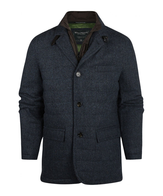 Wellington-Jacke Österreich | Denimblau