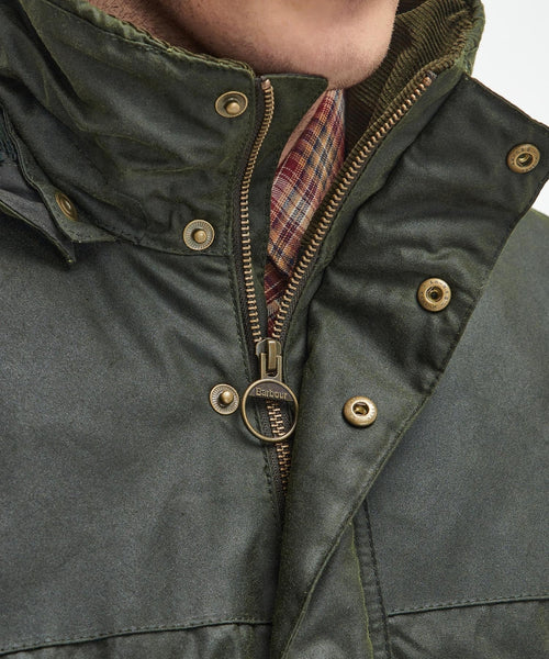 Barbour Bleaberry Wax Jacket | Green