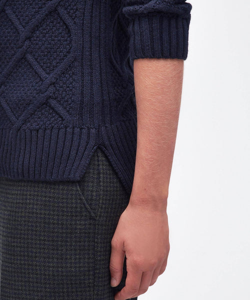 Barbour Burne Turtleneck Women | Navy Blue