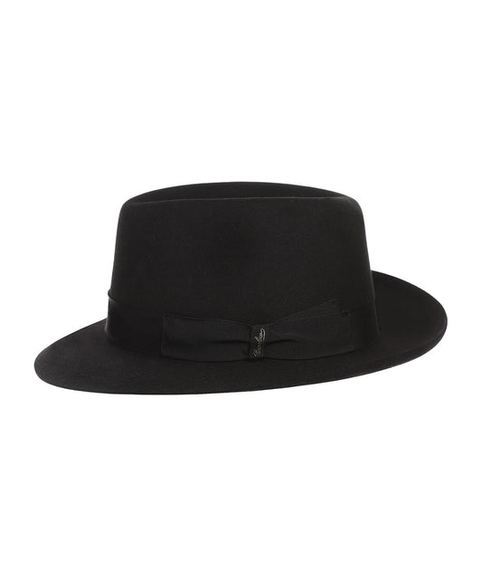 Italienischer Fedora-Hut | Schwarz