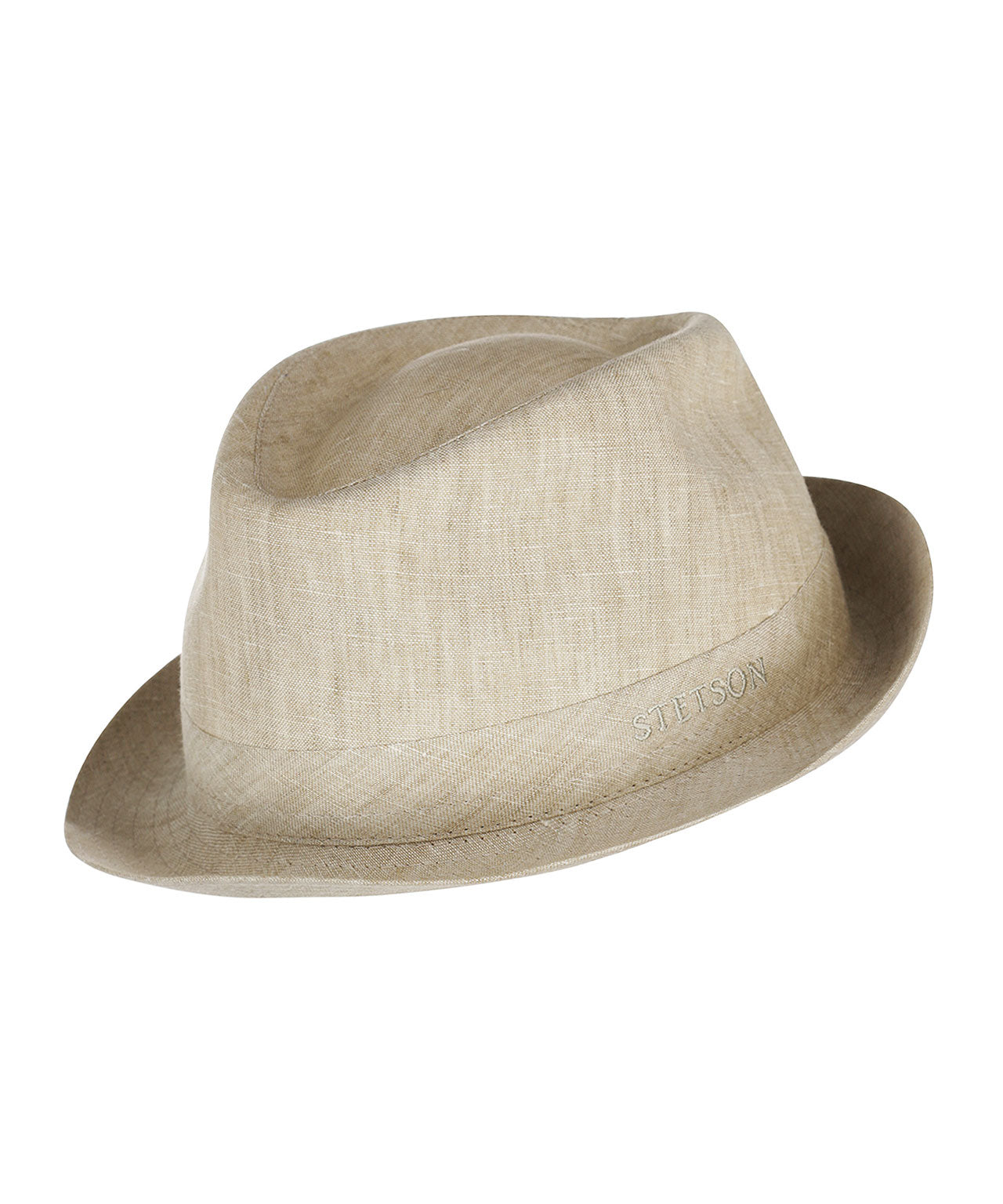 Trilby Hats Linen | Beige