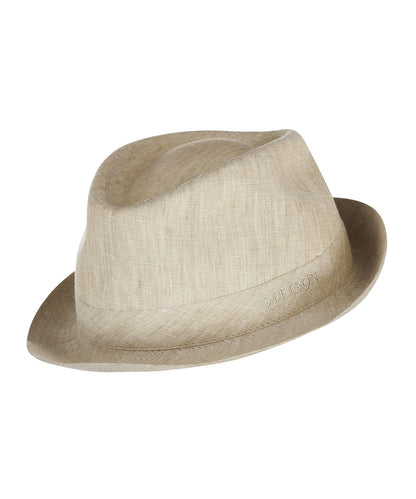 Trilby Hats Linen | Beige