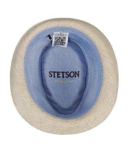 Trilby Hats Linen | Beige
