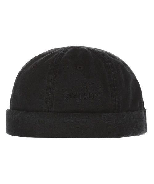 Docker Hat Cotton | Black
