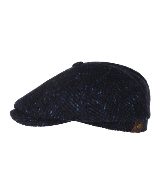 Stetson Hatteras Fischgrätmuster WV | Blaues Fischgrätmuster