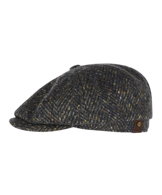 Stetson Hatteras Fischgrätmuster WV | Blau
