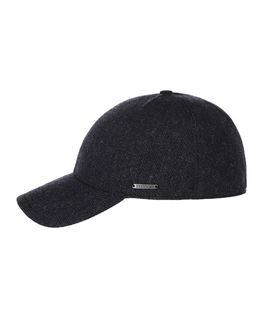 Setson Baseball Cap Herringbone | Blue Herringbone