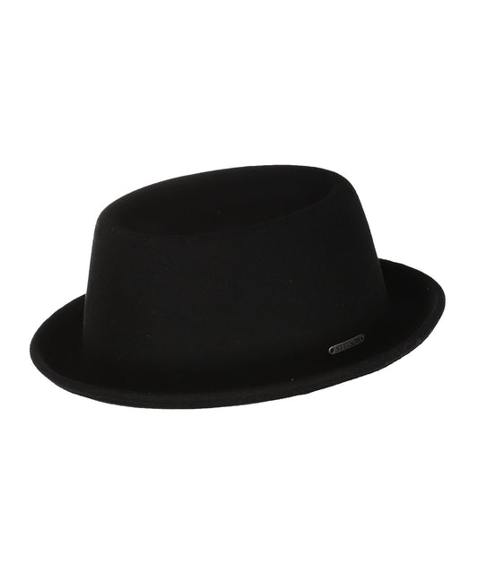 Stetson Wollhut im Pork-Pie-Stil | Schwarz