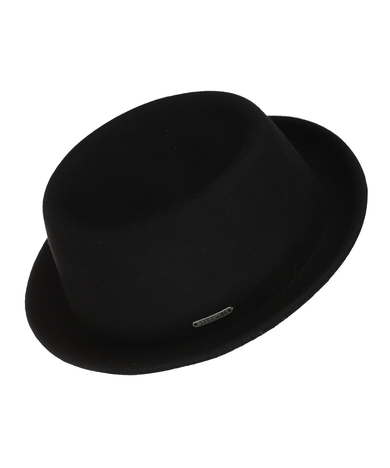 Pork Pie Woolfelt | Zwart