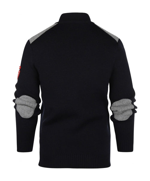 Saint James Serac Arpin Vest | Navy Blue