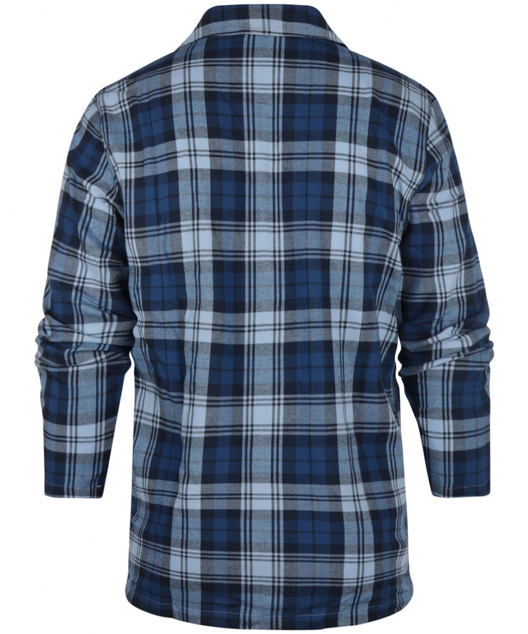 Flanell-Pyjama-Set | Marineblau