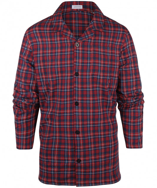 Flanell-Pyjama-Set | Rot