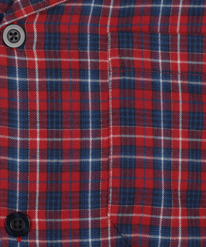Flanell-Pyjama-Set | Rot
