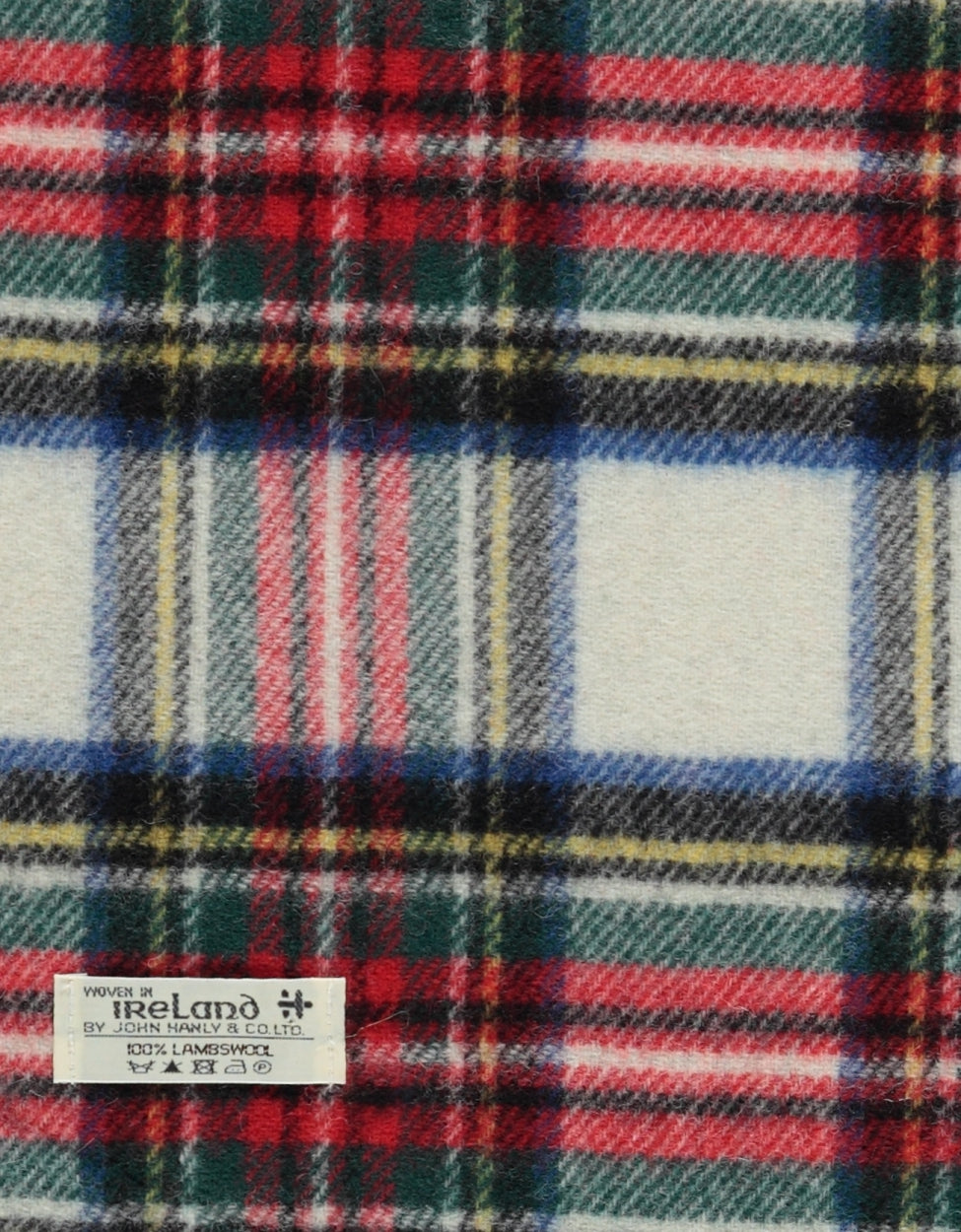 Checked Lambswool Scarf | Dress Gordon