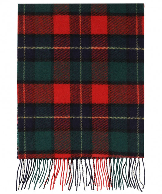 Checked Lambswool Scarf | Kilgore Tartan