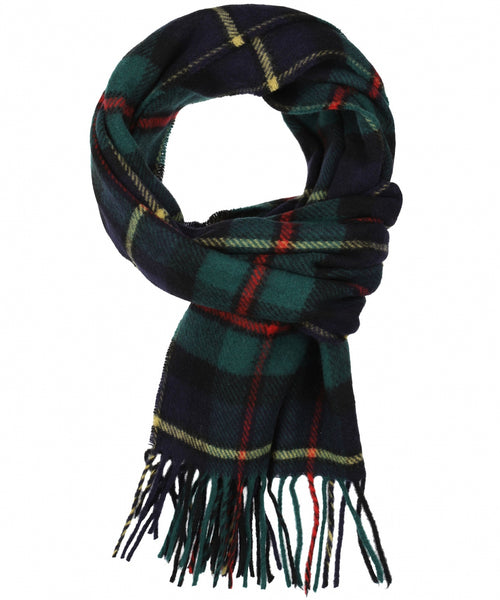 Checked Lambswool Scarf | Hunting Stewart