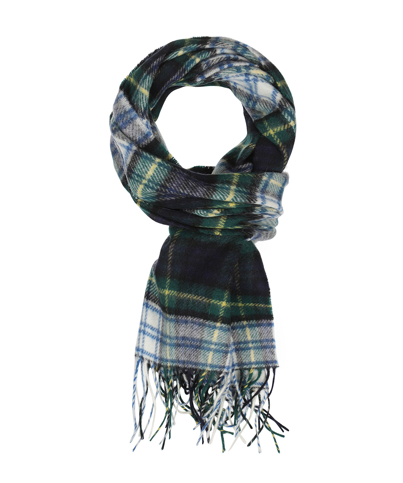Karierter Lammwollschal | Kleid Gordon Tartan