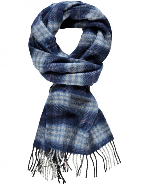 Lange Lamswollen ruit sjaal | Red Green Check