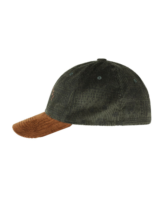 Kangol Corduroy Baseball Cap | Green