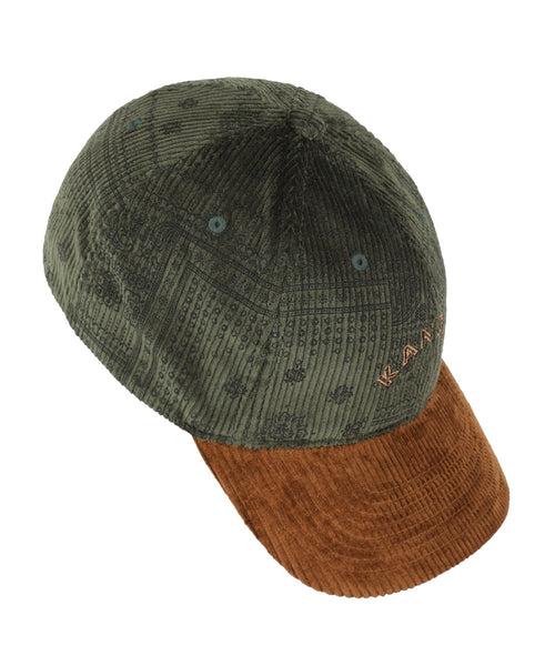 Kangol Corduroy Baseball Cap | Green