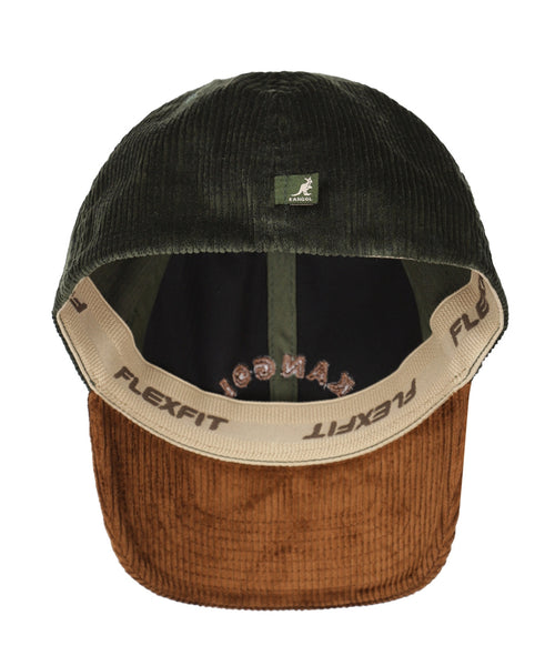 Kangol Corduroy Baseball Cap | Green