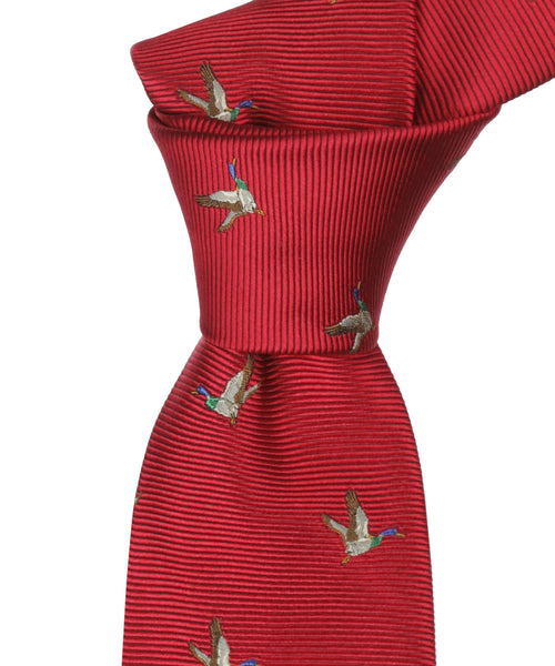 Silk Tie | Red
