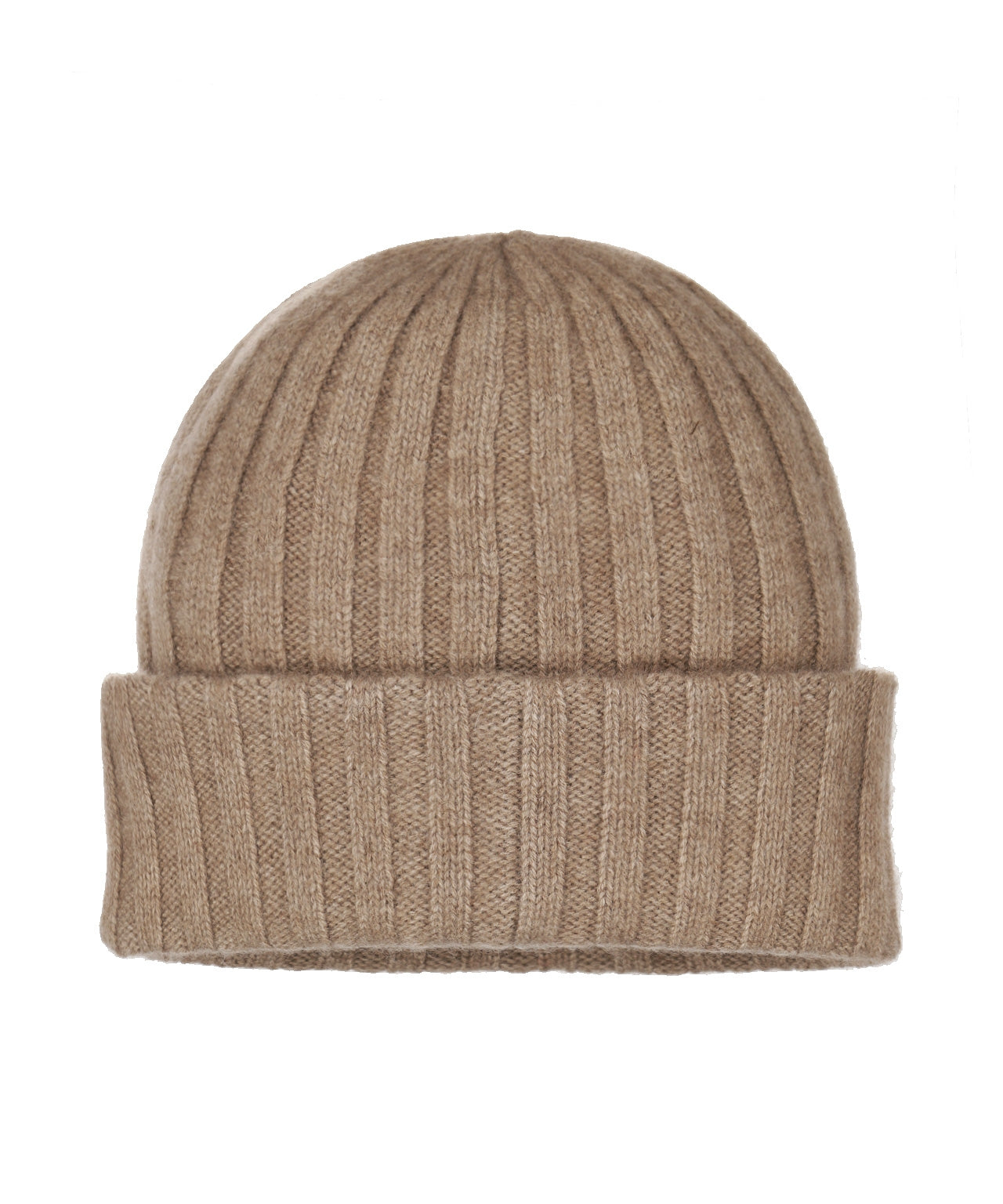 Beanie Undyed Cashmere | Pale Brown
