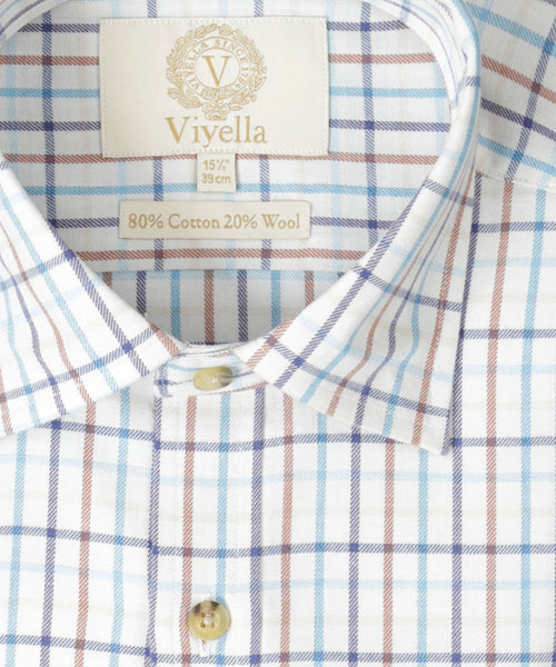Viyella Shirt | Blauw