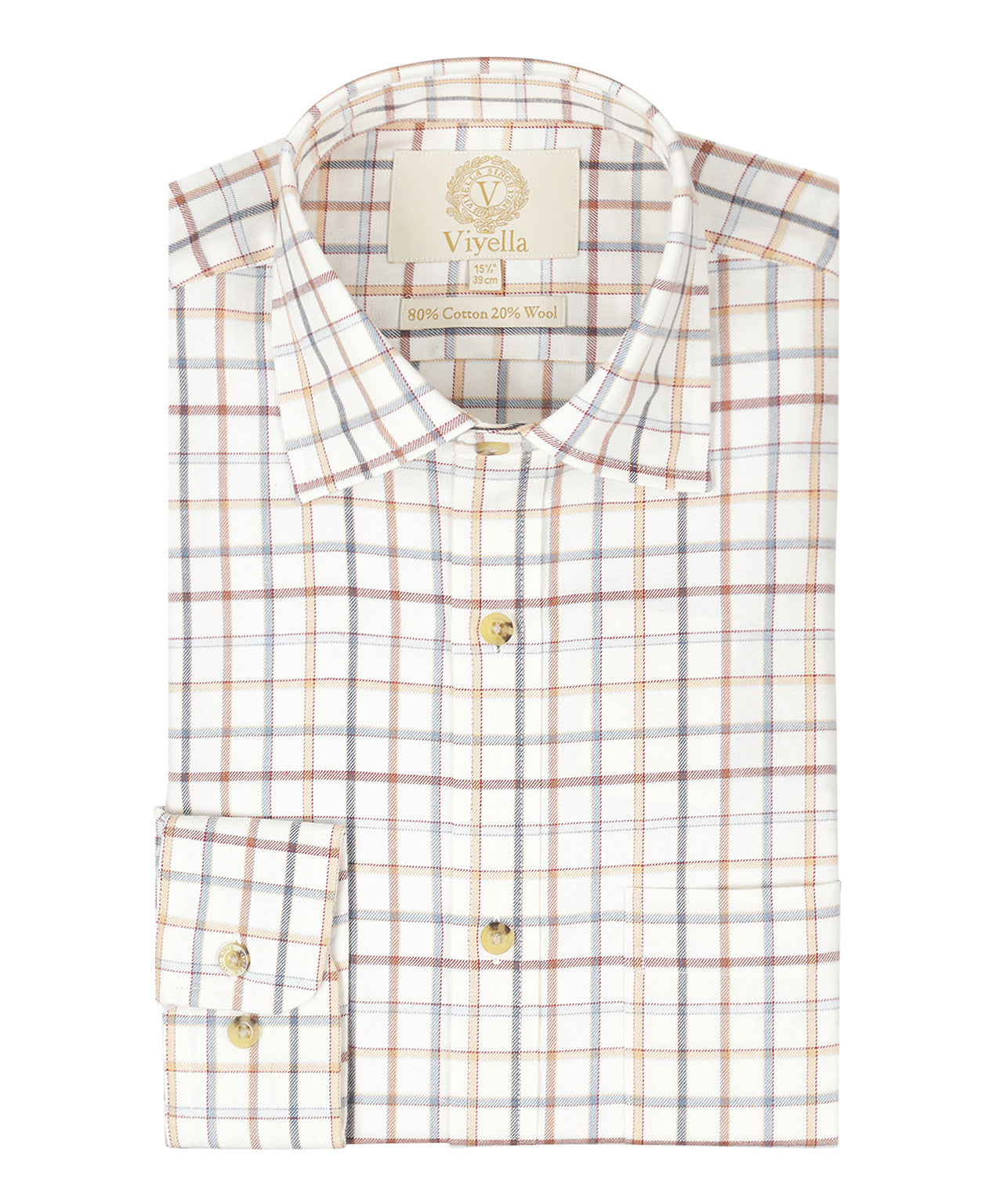 Viyella Hemd | Braun