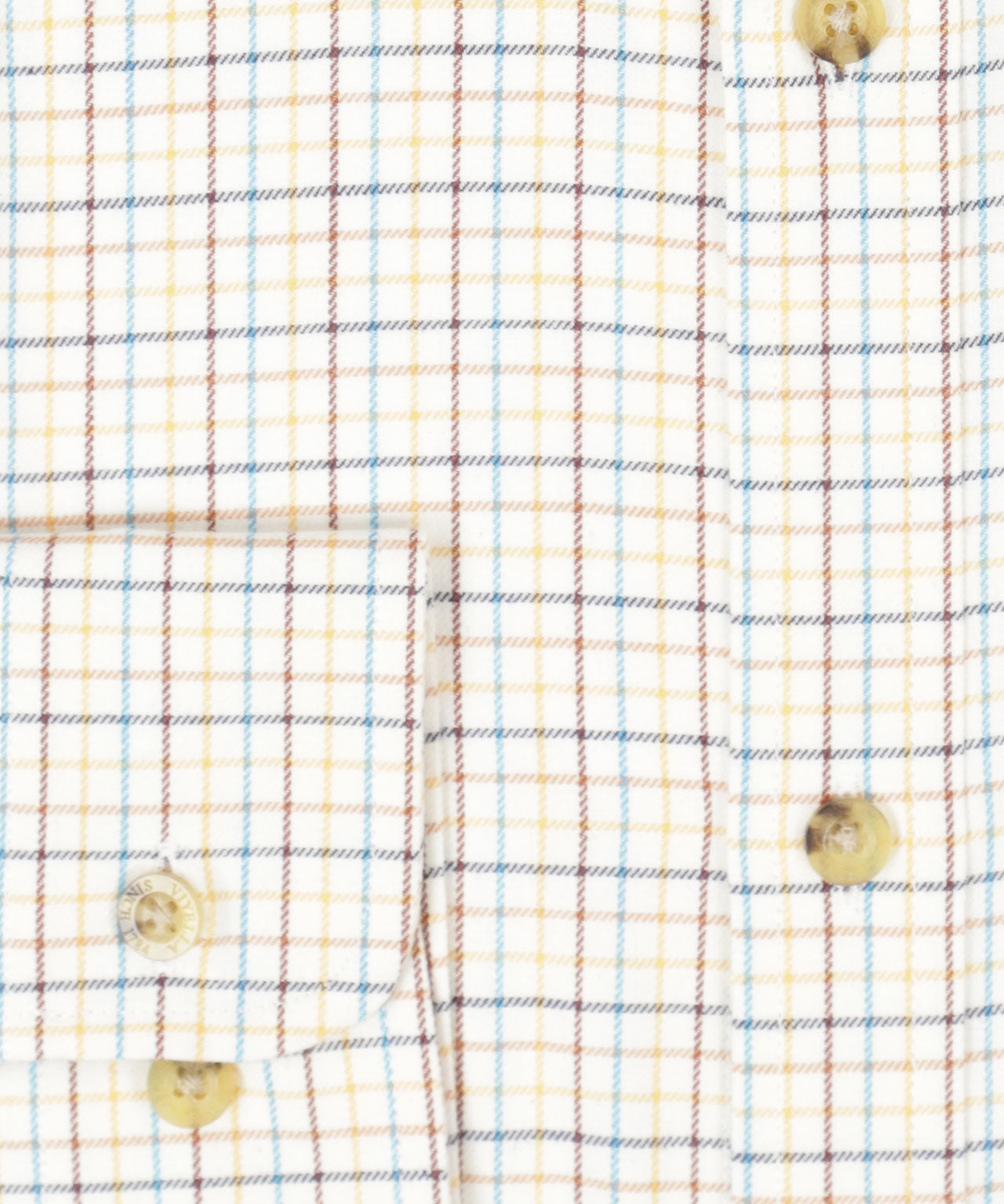 Shirt BD | Mini ruit Paars/Rood/Oranje/Blauw