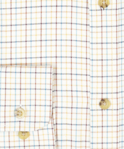 Shirt BD | Mini ruit Paars/Rood/Oranje/Blauw